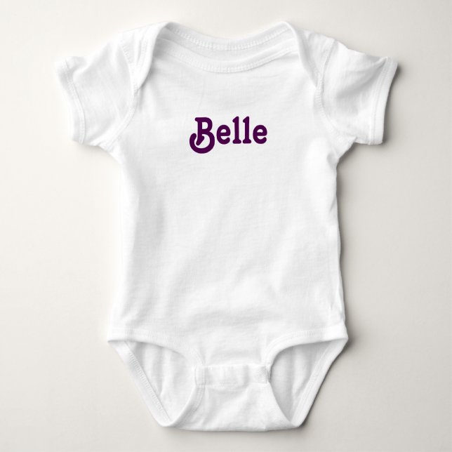 Body Para Bebê Vestuário Bebê Belle (Frente)