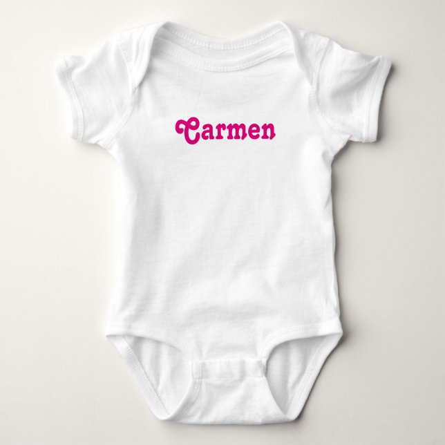 Body Para Bebê Vestuário Bebê Carmen (Frente)