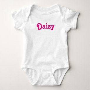 Body Para Bebê Vestuário Bebê Daisy