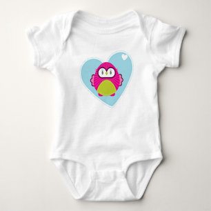 Body Para Bebê VESTUÁRIO: coruja - galinha