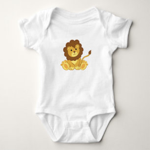Body Para Bebê Vestuário De Bebê De Leão Cortado