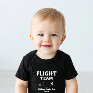 Body Para Bebê Viagem Voo Equipe Família Férias Despedida de Solt