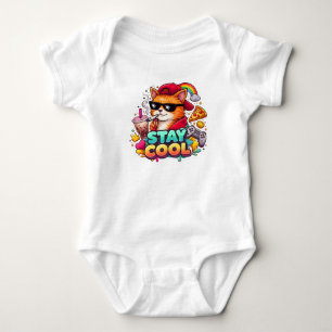 Body Para Bebê Vibrações Legais – Roupas de Rua do Gato Relaxado