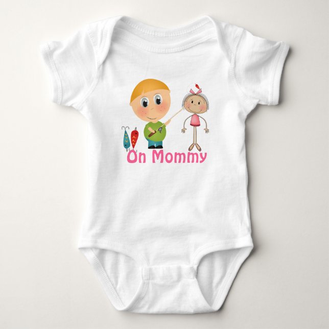 Body Para Bebê Viciado Em Mamãe, Criador De Bebê (Frente)