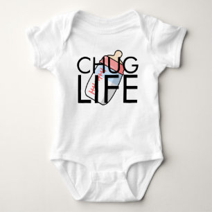 Body Para Bebê VIDA CHUG - Garrafa para raparigas