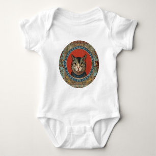 Body Para Bebê Vida de Gato Antigo para o Clássico Gatinho