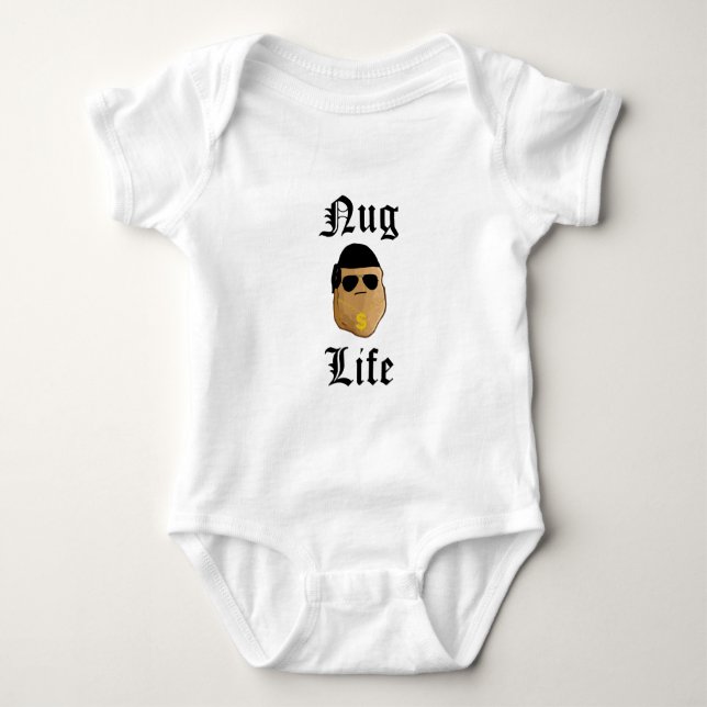 Body Para Bebê Vida de Nug (Frente)