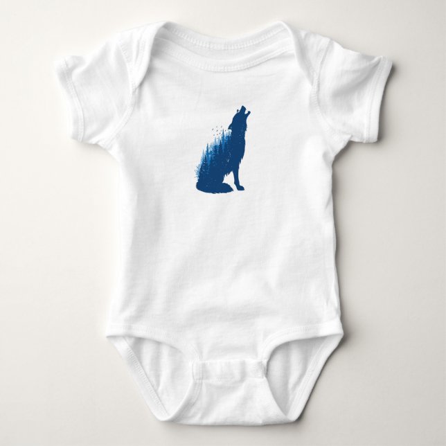 Body Para Bebê Vida Selvagem (Frente)