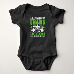 Body Para Bebê Videos games cita : Um dia sem jogos Jogo