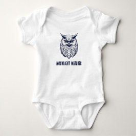 Body Para Bebê Vigia do Luar – Bodysuit Infantil com Design de Co