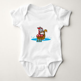 Body Para Bebê Viking Boy