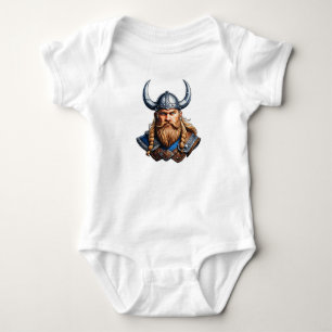 Body Para Bebê Vikings Nórdicos