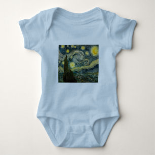 Body Para Bebê Vincent van Gogh's The Starry Night (1889)