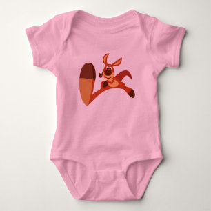 Body Para Bebê "Vindo!!" Roupas de Bebê Canguru de Desenho Animad