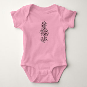 Body Para Bebê Vine Clef