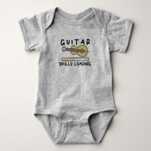 Body Para Bebê Violão Habilidades Carregando Músico Bebê Engraçad