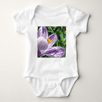 Body Para Bebê Violet Primavera Crocus