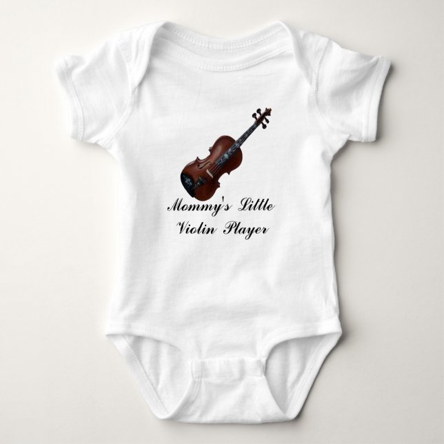 BODY PARA BEBÊ VIOLIN-T-SHIRT (Frente)