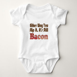 Body Para Bebê Vire-o Bacon