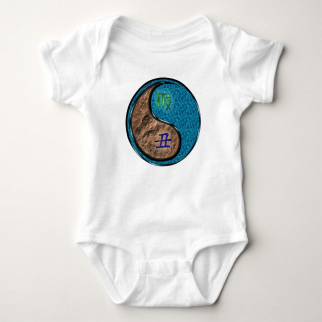 Body Para Bebê Virgem & Boi de Água (Frente)