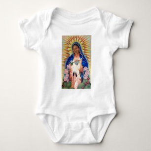 Body Para Bebê Virgem Maria - Nossa Senhora de Guadalupe