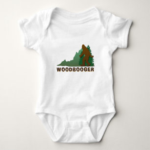 Body Para Bebê Virginia Woodbooger