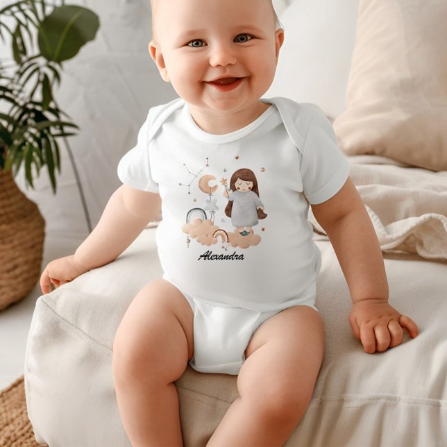 Body Para Bebê Virgo Baby: Pura e Celestial Personalizada de Virg (Criador carregado)
