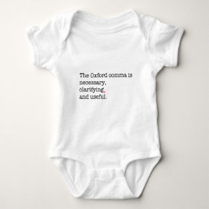 Body Para Bebê Vírgula de Pro-Oxford