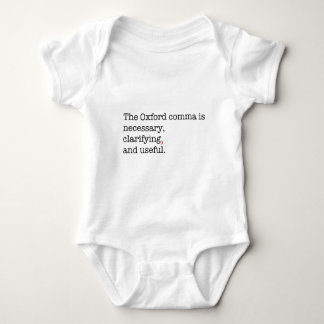 Body Para Bebê Vírgula de Pro-Oxford