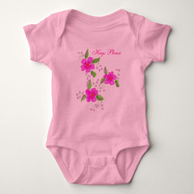 Body Para Bebê Visto Bebê (Frente)