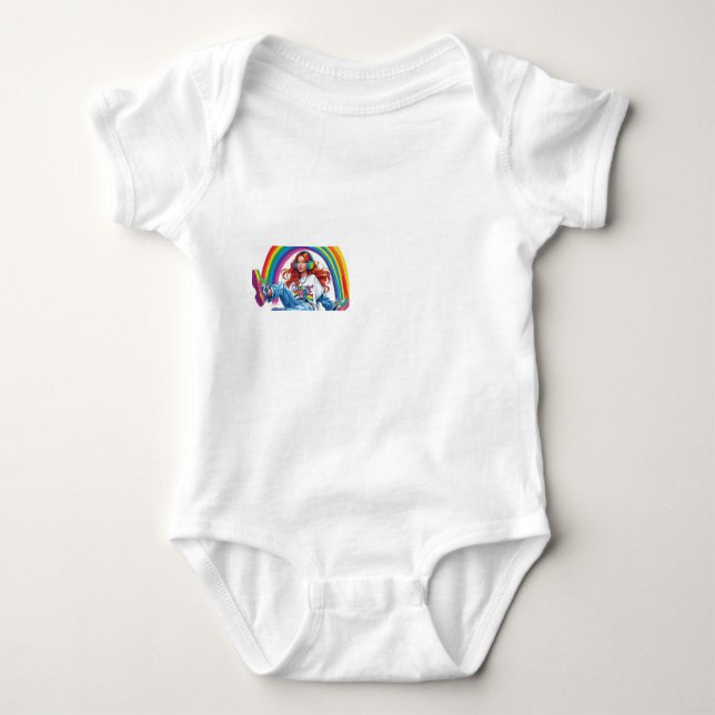 Body Para Bebê Viva a Garota do Clima (Frente)