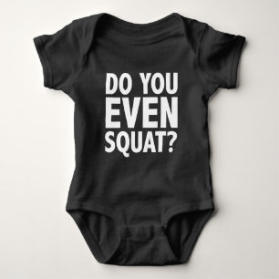 Body Para Bebê Você Chega a Agachar?