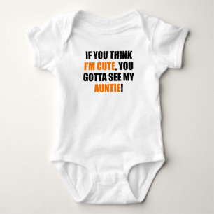 Body Para Bebê Você conseguiu ver meu Auntie