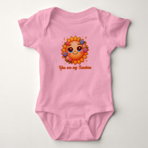 Body Para Bebê Você é meu Bebê Bodysuit Sol