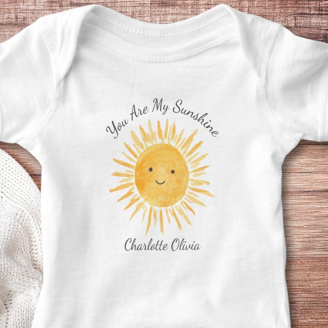 Body Para Bebê Você É Meu Sol (Criador carregado)
