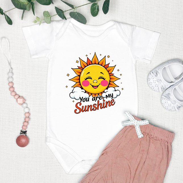 Body Para Bebê "Você É Meu Sol" Adorável (Criador carregado)