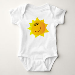 Body Para Bebê "Você É Meu Sol" Bodysuit de Bebê do Sol Feliz Fof