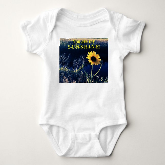 Body Para Bebê Você É Meu Solzinho Bebê! (Frente)