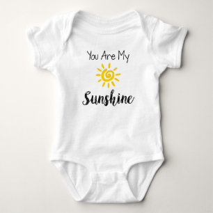 Body Para Bebê Você é minha luz do sol