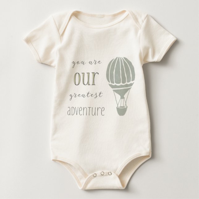 Body Para Bebê Você é nossa maior aventura (Frente)