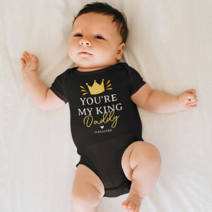 Body Para Bebê Você é o meu Dia de os pais Pai Rei