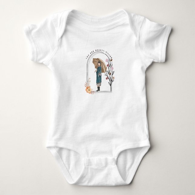 Body Para Bebê Você Está Cheio de Beleza (Frente)