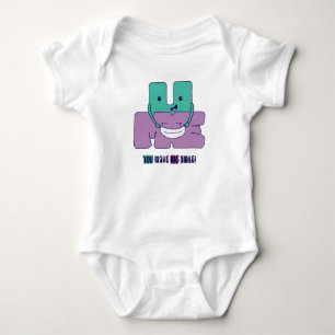Body Para Bebê Você me faz sorrir!