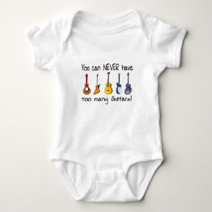 Body Para Bebê Você pode NUNCA ter presentes demais das guitarra
