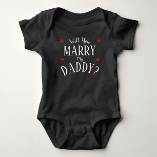 Body Para Bebê Você Vai Casado Do Meu Pai? Bebê Body