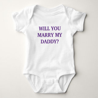 Body Para Bebê VOCÊ VAI CASADO MEU PAI? - Baby Onsie