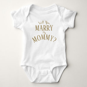 Body Para Bebê Você Vai Casado Minha Mamãe?