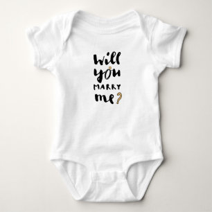 Body Para Bebê Você vai me casado?