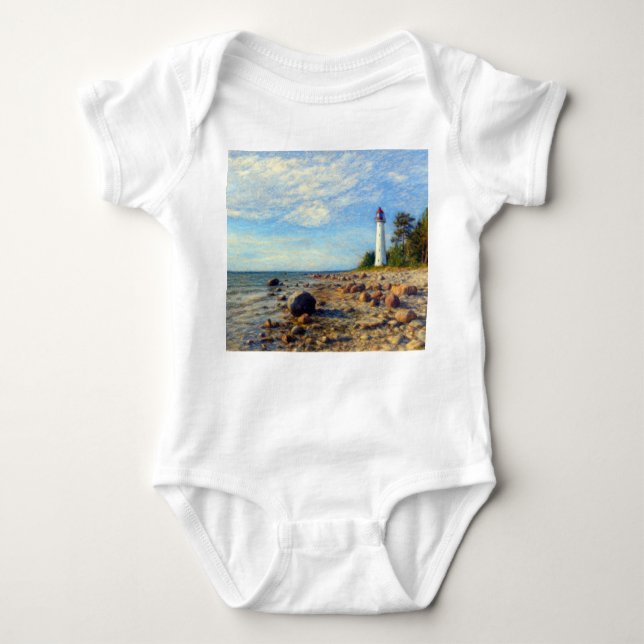 Body Para Bebê Vormsi Stillness (Frente)