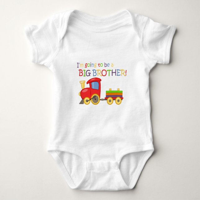 Body Para Bebê Vou ser um irmão mais velho! (Frente)